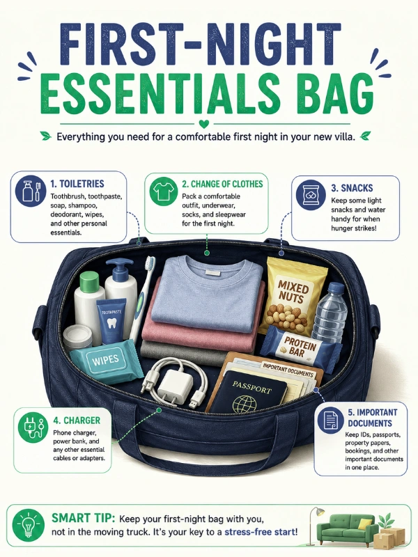 First-Night Essentials Bag