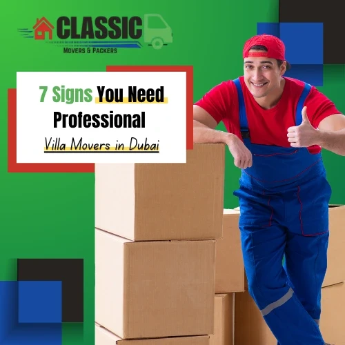 Villa Movers in Dubai