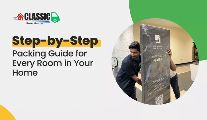 Packing Guide for Every Room in Your Home in Dubai