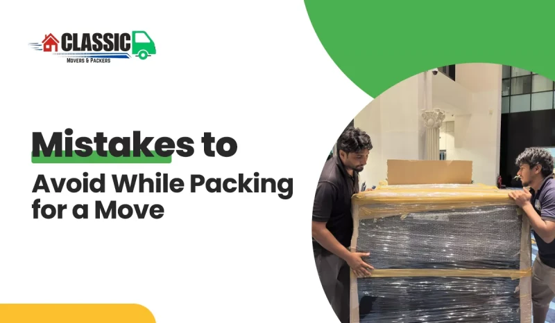 Mistakes to Avoid While Packing for a Move